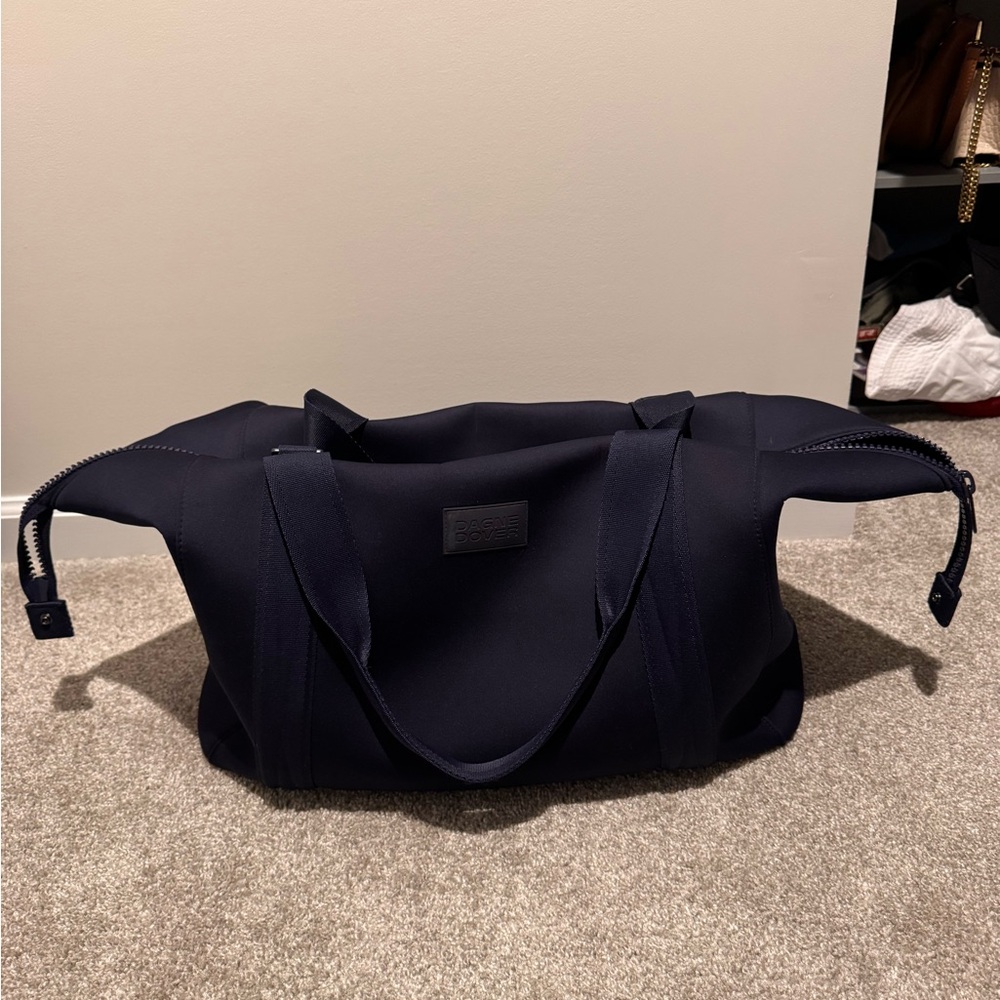 Dagne Dover Landon Storm Blue Duffel Bag-Extra Large
